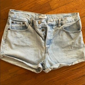 Forever 21 rolled up momish Jean shorts